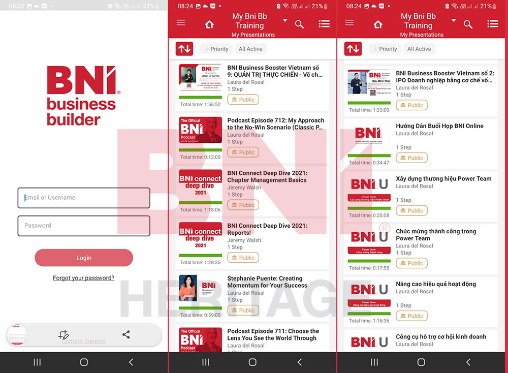 BNI Business Builder - Học Tập Trong BNI